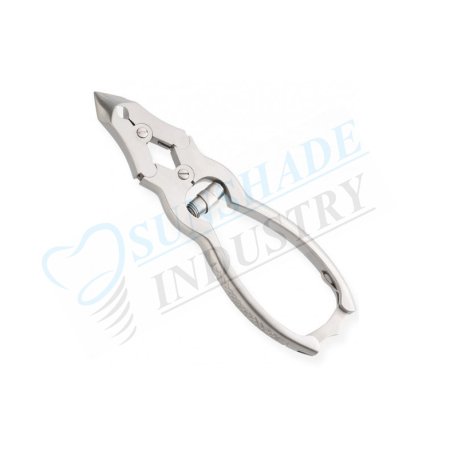  Professional Moon Shape Toe Nail Cutter with Textured Handle & Back Lock –by Sunshade Industry